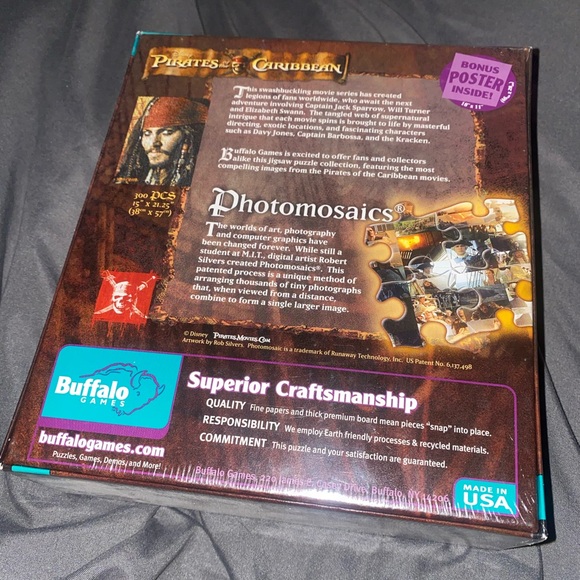 Captain Jack Sparrow Puzzle - Picture 2 of 2